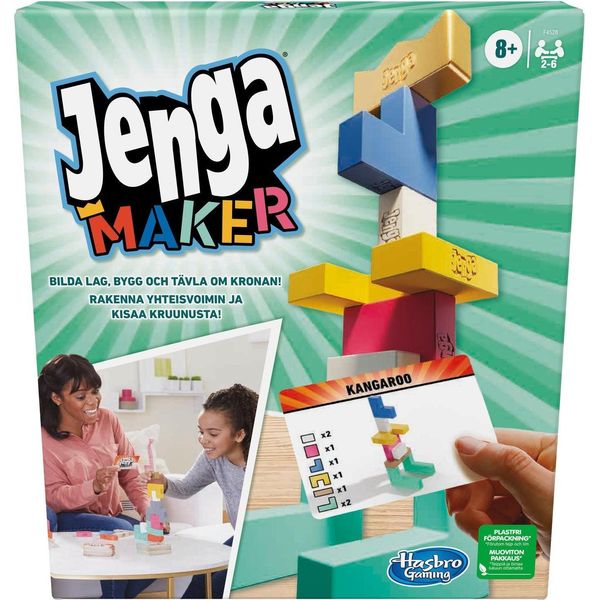 Gioco Da Tavolo Jenga Maker In Finlandese E Svedese-image