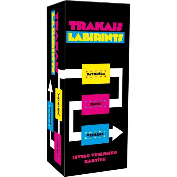 Gioco Da Tavolo Tattico Crazy Maze (In Lingua Lettone)-image