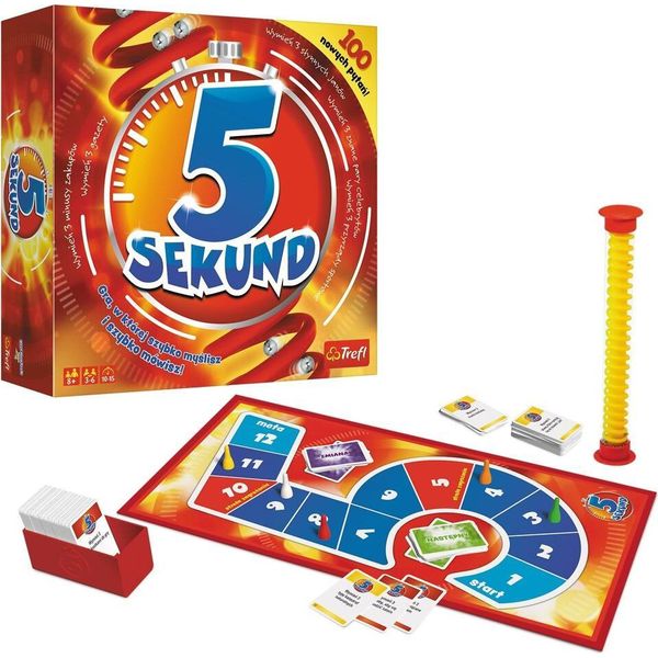 Gioco Da Tavolo Per Famiglie - 5 Secondi, Età 8+-image