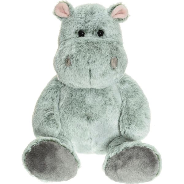 Peluche Ippopotamo, Super Morbido, 36 Cm, Lavabile In Lavatrice-image