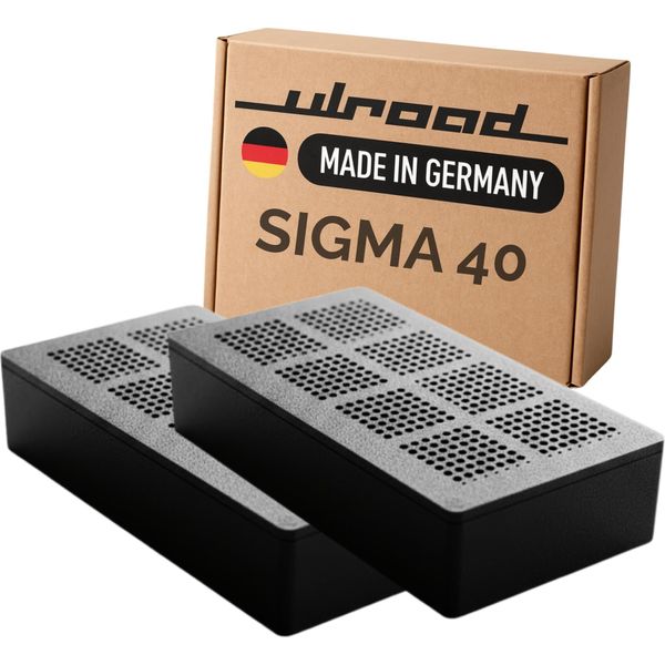 Ulroad 2 Filtri A Carbone Attivo Adatti Per Geberit Sigma 40 Come Tipo 1 N. 242.555.00.1 Filtro A Carbone Attivo Duofresh-image