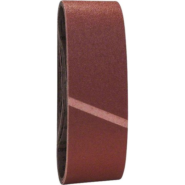 Set Di Nastri Abrasivi Per Levigatrice A Nastro, 9 Pezzi, 75 X 457 Mm, Grana 60, 80, 100-image