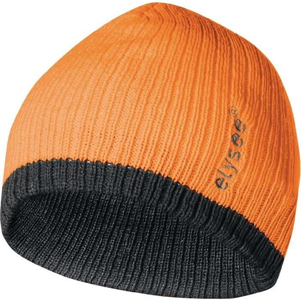 Elysee® Unisex Beanie Holger Orange, Grau GrößE EinheitsgrößE-image