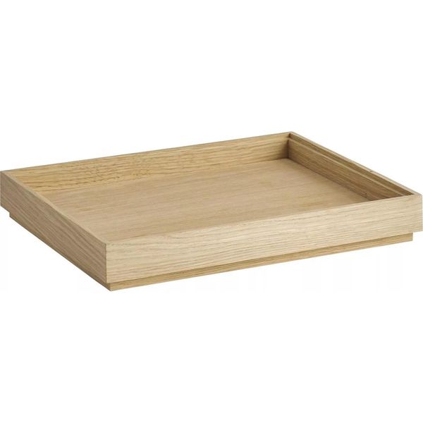 Aps 14003 Aps Cassetta Di Legno Valo, Gn 1/2, 325 X 265 X 45 Mm, Rovere-image