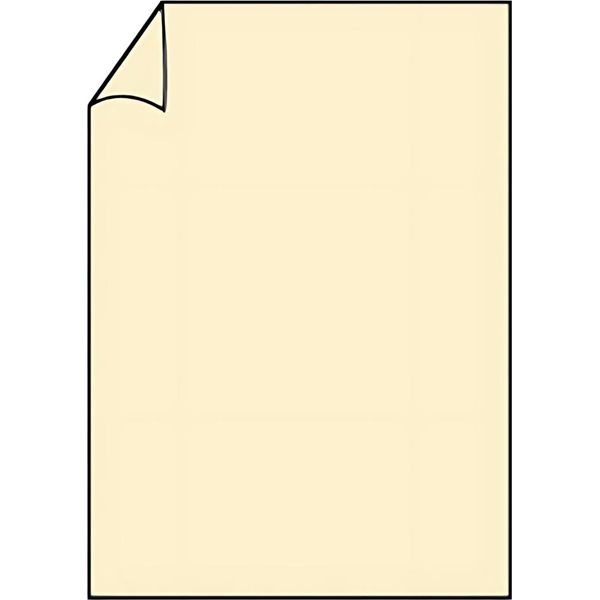 RöSsler Papier 220701512 Coloretti Carta Da Lettere - A4, 80G, 10 Fogli, Crema-image