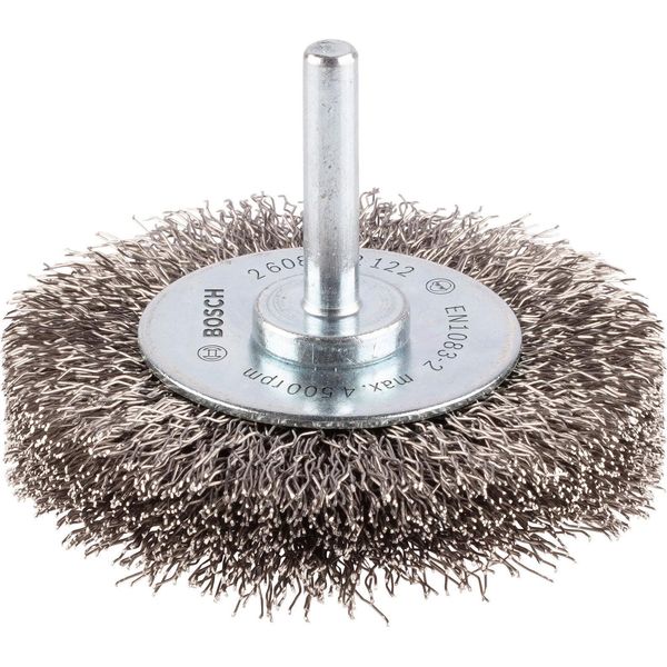 Pro Spazzola Per Dischi Puliti In Acciaio Inox, Albero Dritto, 70 X 0,3 Mm-image
