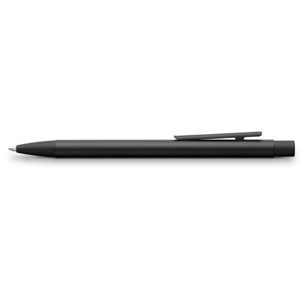 Faber-Castell 342320 Penna A Sfera Neo Slim - B, Acciaio Inossidabile, Nero Opaco-image