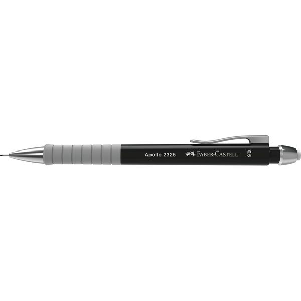Faber-Castell 232504 FABER-CASTELL Matita Meccanica Apollo 2325, Nero-image