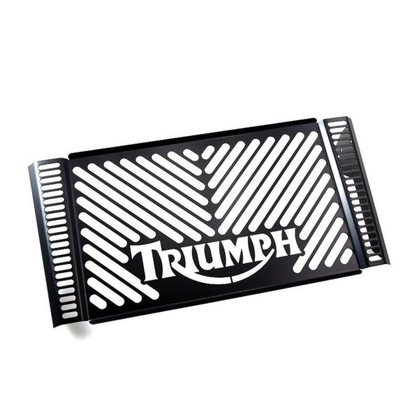 Coperchio Radiatore Zieger Compatibile Con Triumph Speed Triple 1050 Logo Nero-image
