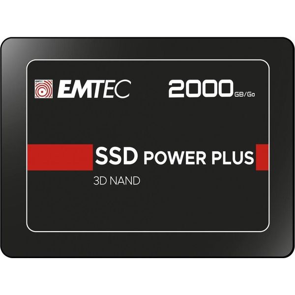 Emtec X150 Power Plus - Ssd - 2 Tb - Intern - 2.5" (6.4 Cm) - Sata 6Gb/S (ECSSD2TX150)"-image