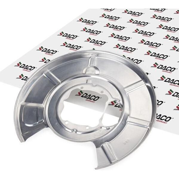 Daco Germany Piastra Paraspruzzi Disco Freno Per Bmw 5 Berlina (E60) Posteriore Sinistro 610318 Piastra Di Ancoraggio-image