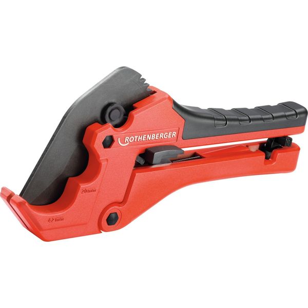 Rothenberger Rocut 42 Twin Cut Cesoie Per Tubi Di Plastica 0 - 42 Mm ( 1000003011 ) Per Il Taglio Di Tubi In Pe / Msr / Pex / Pb / Pvc / Ppr-image