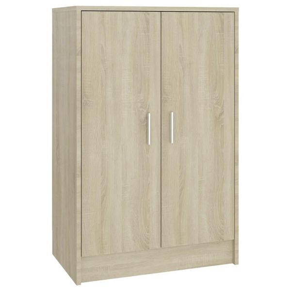Vidaxl Scarpiera In Rovere Sonoma 60X35X92 Cm Materiale In Legno-image