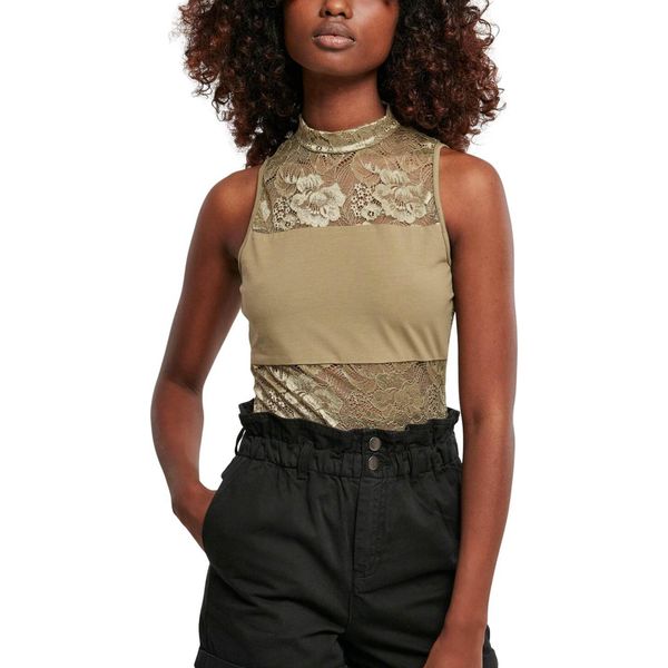 Urban Classics Donna - Lacci Elasticizzati Corpo Cachi - 5XL-image