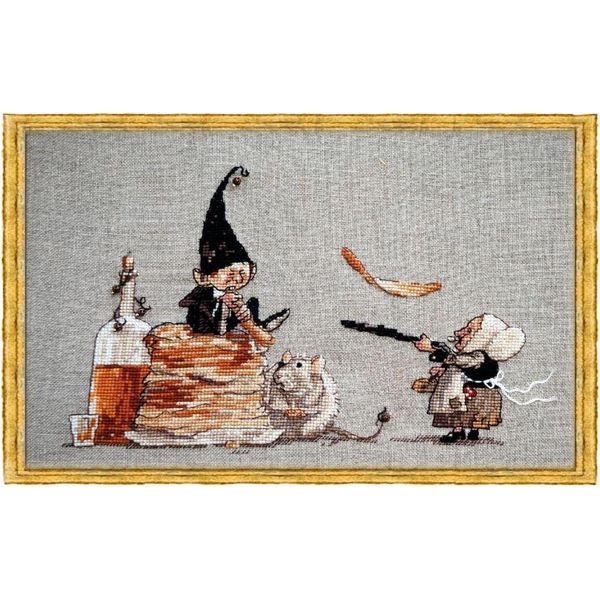 Schema Per Il Punto Croce Nimue "Le Frittelle!"", 71G"-image