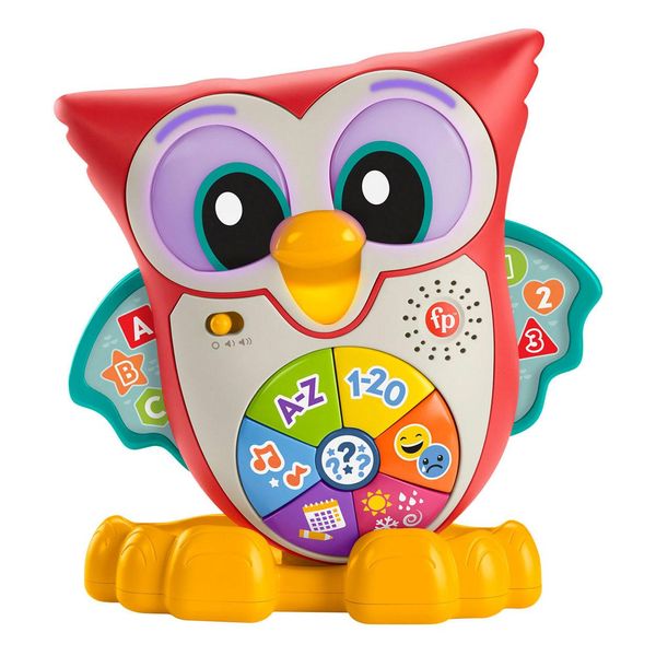 Fisher-Price Linkimals Gufo Interattivo Giocattolo Educativo Luce Suono-image