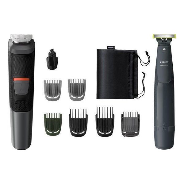 Philips Series 5000 MG5720/90 - Multigroom 9 Accessori 10 In 1, Viso, Capelli E Corpo-image