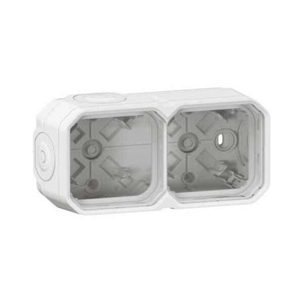 Legrand Plexo New Custodia A 2 Vie 069690L Orizzontale E Verticale Ultra Bianca 1 (069690L)-image