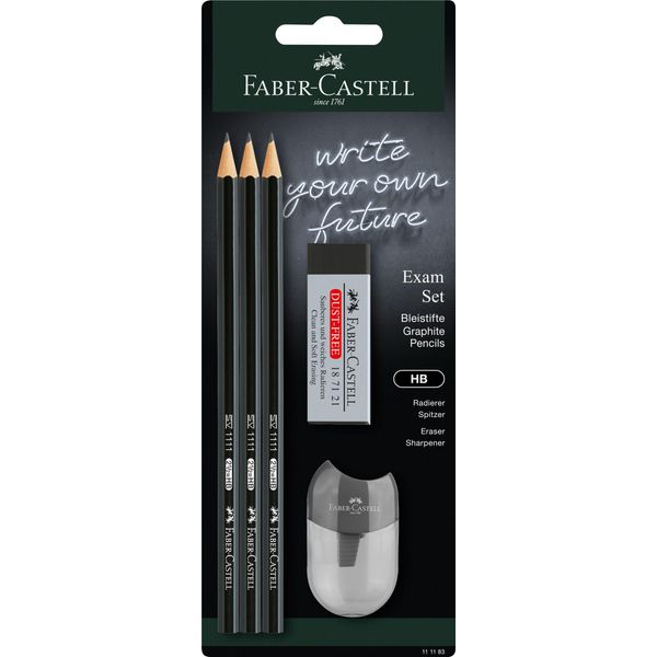 Faber-Castell 111183 FABER-CASTELL Bleistift 1111 Exam Set Bk-image