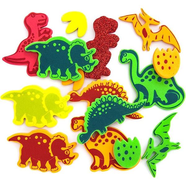 Adesivi In Schiuma Dinosauri 20Pz-image
