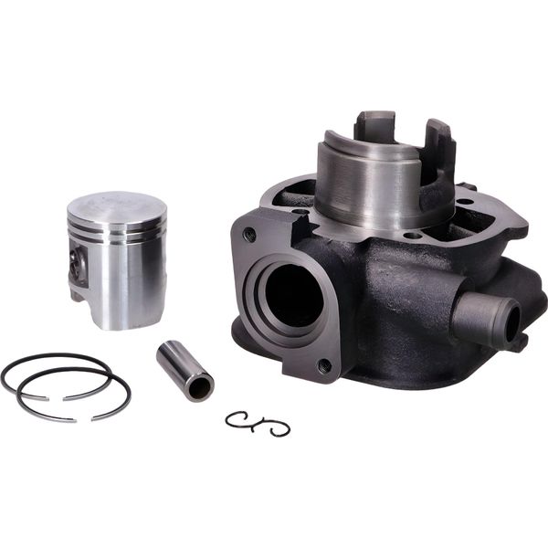 Kit Cilindro Dmp 50Cc In Ghisa Grigia Per Peugeot Jet Force C-Tech, Ludix Blaster 50 Lc-image