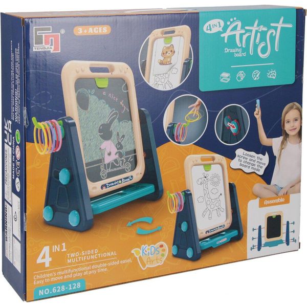 Mega Creative 2W1 Lavagna Magnetica: Imparare E Giocare Per I Bambini +3-image