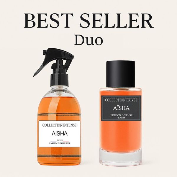 Aisha Kombi-Pack:Collection Privee Aisha 50Ml Eau De Parfum+Collection Intense Aisha 250Ml Spray-Aprizo-image