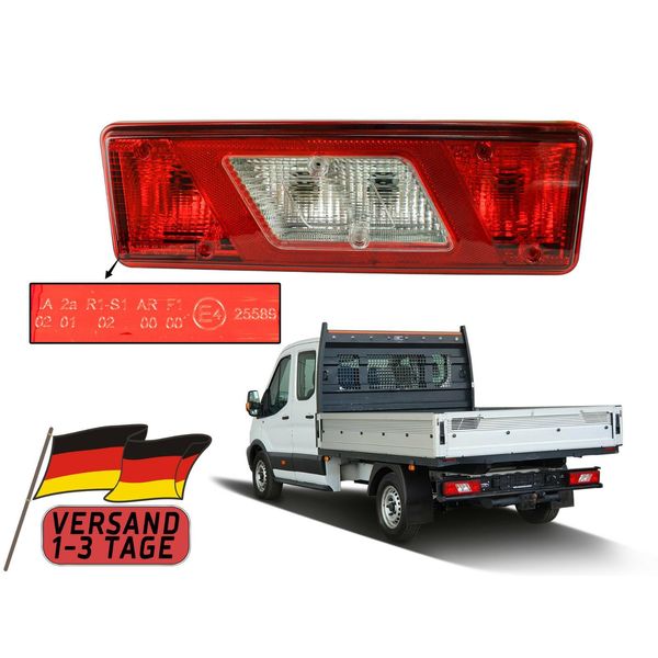 Fanale Posteriore Fanale Posteriore Per Ford Transit Ribaltabile Piattaforma Transit Sinistra V363-image