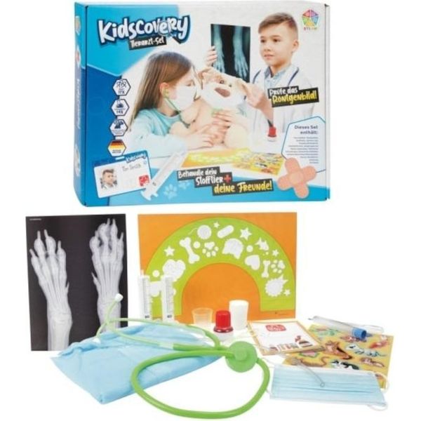 Toi-Toys Kidscovery Esperimento Veterinario Set Xl Giocattoli Per Bambini Accessori Gioco Di Ruolo-image