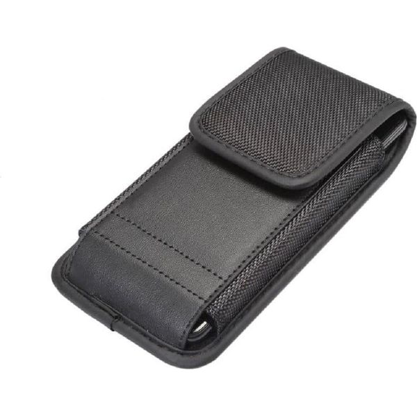 Dfv Mobile - Per Cubot X90 (2024) Custodia Da Cintura Porta Carte Nylon Pelle Finta, H2-63-N-Oxftar-93-image