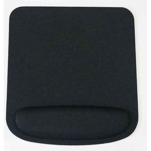 Tappetino Antiscivolo Per Mouse - Poggiapolsi - Mousepad - Quadrato Nero-image