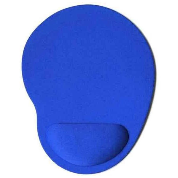 Tappetino Antiscivolo Per Mouse - Poggiapolsi - Tappetino Per Mouse - Rotondo Blu-image