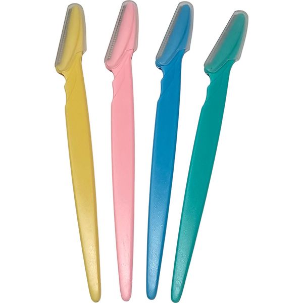 Rasoio Per Viso E Sopracciglia - Rasoio Per Tutto Il Corpo - Rifinitore Per Sopracciglia - Rasoio - Set Di 4 Pezzi - Multicolore-image