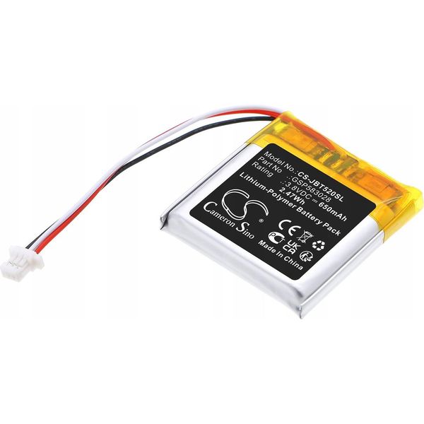 Batteria Jbl GSP583028 Per Cuffie Jbl Tune 520 Bt / CS-JBT520SL-image