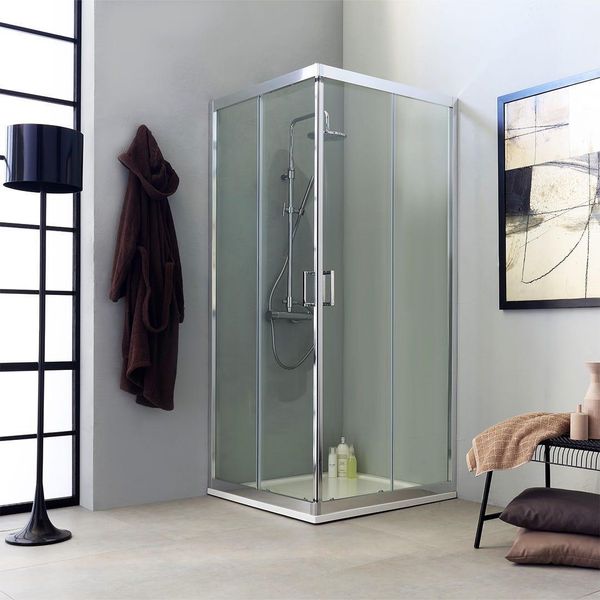 Box Doccia 70X70 Con Profilo Piatto E Design Moderno | Fly-image
