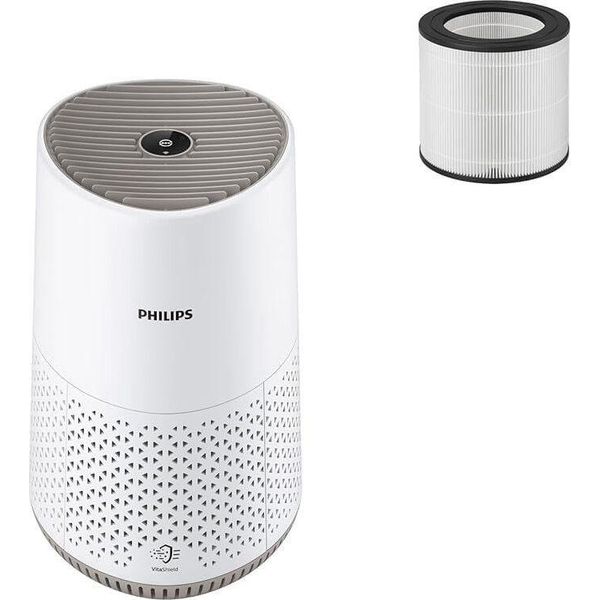 Purificatore D'aria Serie 600, Ultra-Silenzioso Ed Efficiente Dal Punto Di Vista Energetico Per Chi Soffre Di Allergie, Il Filtro Hepa Rimuove Il 99,97% Degli Inquinanti, Per Ambienti Fino A 44M² Bianco-image