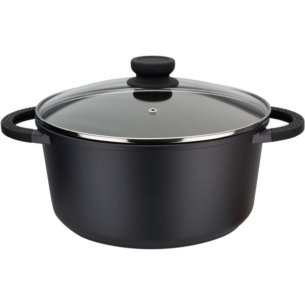 Kochtopf Gsw "Silcoguss Noir", Schwarz, H:13,5Cm Ø:28Cm, TöPfe, Kochtopf, Induktion-image