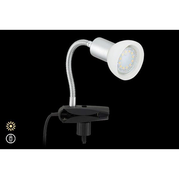 Briloner Leuchten Led Klemmleuchte "Ledo", Weiß, Neutral, Leuchten-image