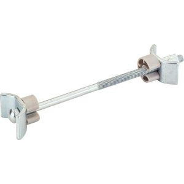 Connettore Per Piano Di Lavoro Avb 5 Sta Galv. L.150Mm 2 B. Morsetto Pl. Hettich-image