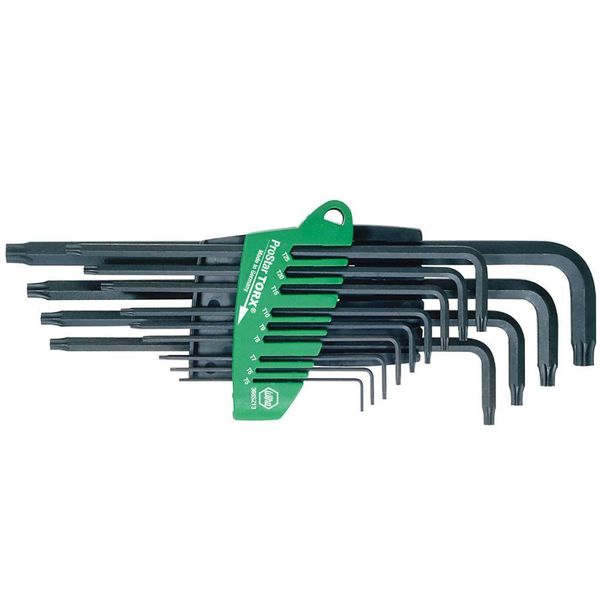 Wiha Prostar 366 - Set Di Chiavi A Esagono - 14 Pezzi - Con Supporto-image