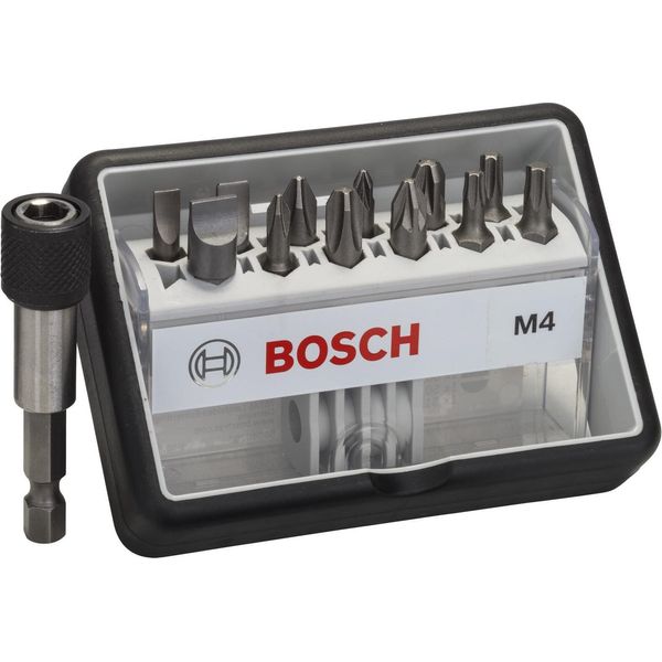 Set Di Punte Per Cacciavite 12+1Pc Robust Line M Extra-Hard 25 Mm, 12+1Pc.-image