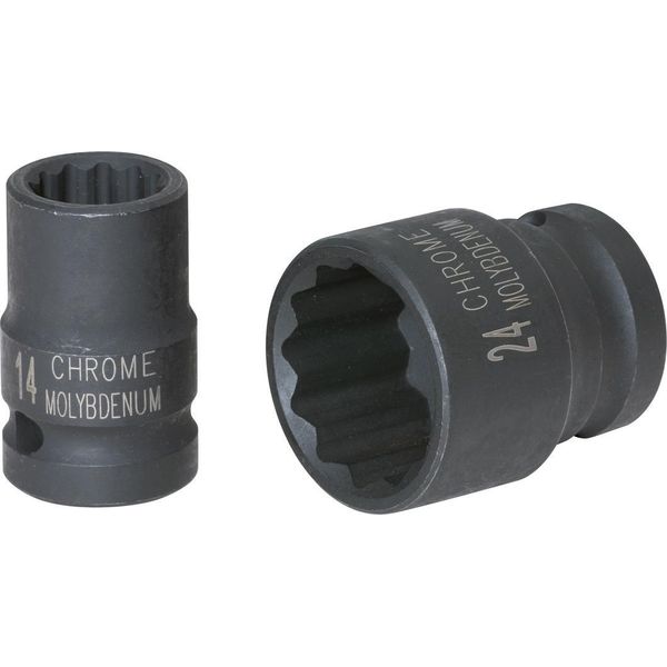 Ks Tools 1/2" Presa Elettrica A 12 Lati Corta 3/8"" - 515.0901"-image