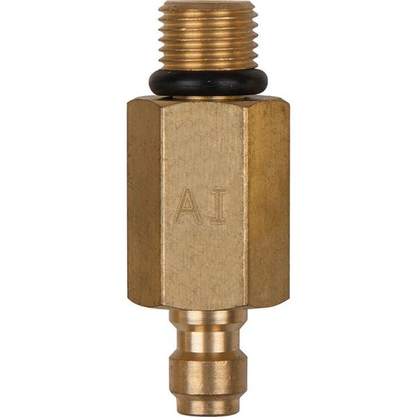 Ks Tools Adattatore M10X1.0 Filettatura Maschio E Attacco Tubo Flessibile 1/4" Con Anello Di Tenuta - 150.2348"-image
