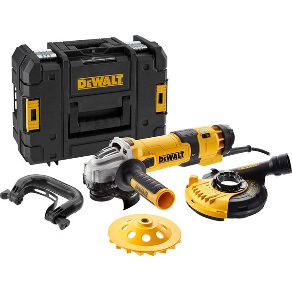 Smerigliatrice Angolare Elettrica Dewalt 125 Mm 1500 W Per Calcestruzzo-image