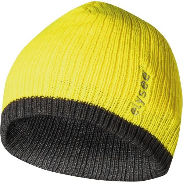Elysee® Unisex Beanie Holger Schwarz, Gelb GrößE EinheitsgrößE-image