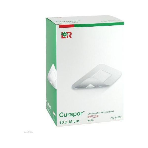Curapor Medicazione Sterile Per Ferite Chirurgiche 10X15 Cm 50 Pz-image