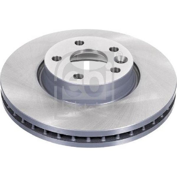 2X Febi Bilstein 28361 Disco Freno Asse Anteriore-image