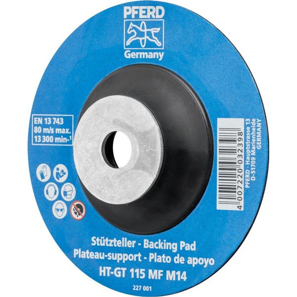 Pferd Tools Platorello Resistente Al Calore Con Dado Di Fissaggio-image