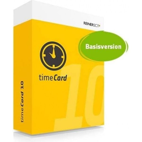 Reiner Sct Timecard 10 Rilevazione Presenze Basic Senza Di Esecuzione-image