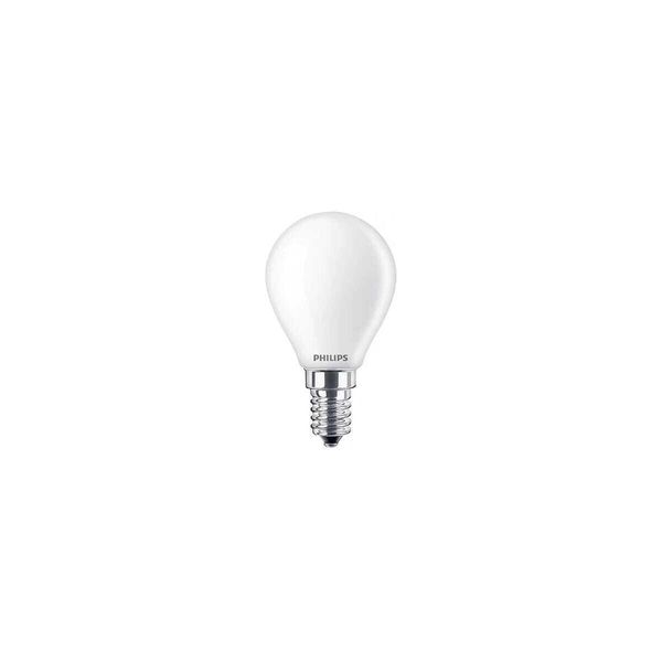 Philips Led A Filamento P45 Goccia 6,5W = 60W E14 Opaco 806Lm Bianco Caldo 2700K-image